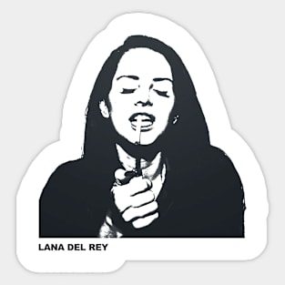 Retro Lana del rey Sticker